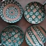 Robert Picault set of 4 caquelons