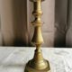 Pair of brass candlesticks