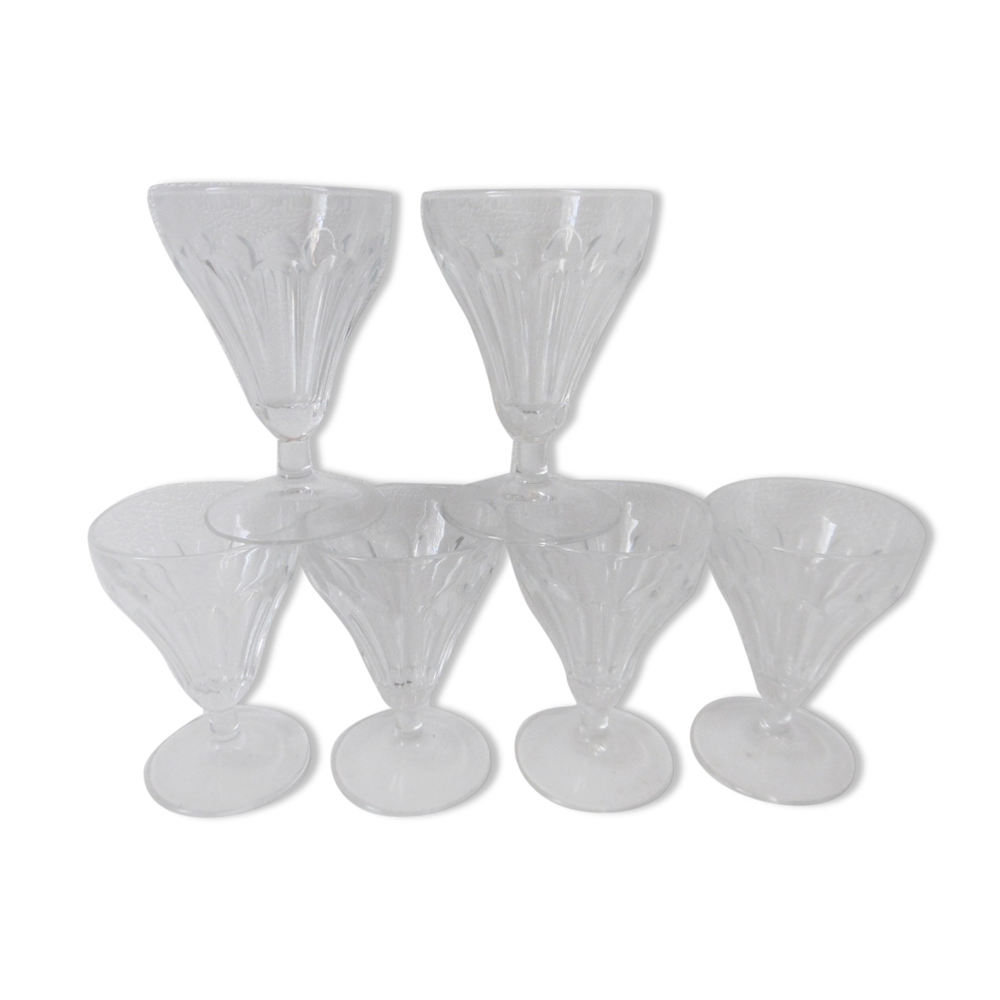 Antique martini glasses