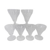 Antique martini glasses