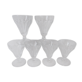 Antique martini glasses