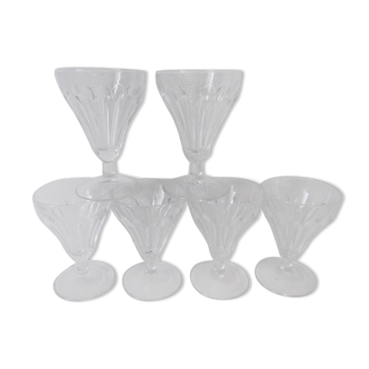 Antique martini glasses