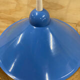 Vintage blue metal pendant light