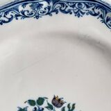 2 Moustiers Earthenware Plates | 18th Century | Colorful Floral Decor
