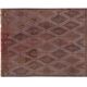 Vintage Turkish kilim handwoven 174x230 cm