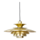 Danish vintage pendant lamp Verona by Kurt Wiborg, Jeka, 1980s