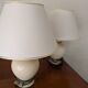 Set of 2 Crackled Ceramic Table Lamps with Gilding – Maison Le Dauphin