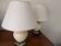 Set of 2 Crackled Ceramic Table Lamps with Gilding – Maison Le Dauphin