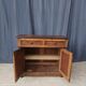 Low walnut sideboard
