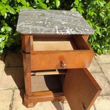 Table de chevet noyer