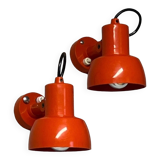 Space Age Orange Spotlights Made in Italy, 70s
