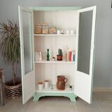 Art Deco glass cabinet 50s