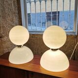 Set de 2 lampes de table espagnoles vintage