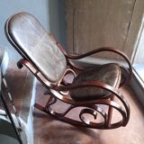 Rocking chair by "Luigi Crassevig"