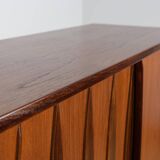 Mid-Century Teak Highboard, Denmark, 1960s