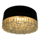 No.2 of 2- staff ceiling lamp or wall lamp model a 226 bubble glass 60s 70s