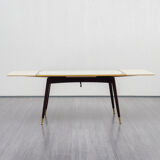 Table high-low 50s, height adjustable, expandable