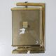 Double-sided carousel photo frame in gold metal