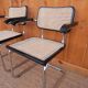 Paire de fauteuils Cesca B64 de Marcel Breuer
