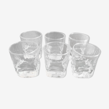 Set of 6 whiskey glasses