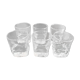 Set of 6 whiskey glasses