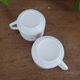 Set of two floral coffee cups
