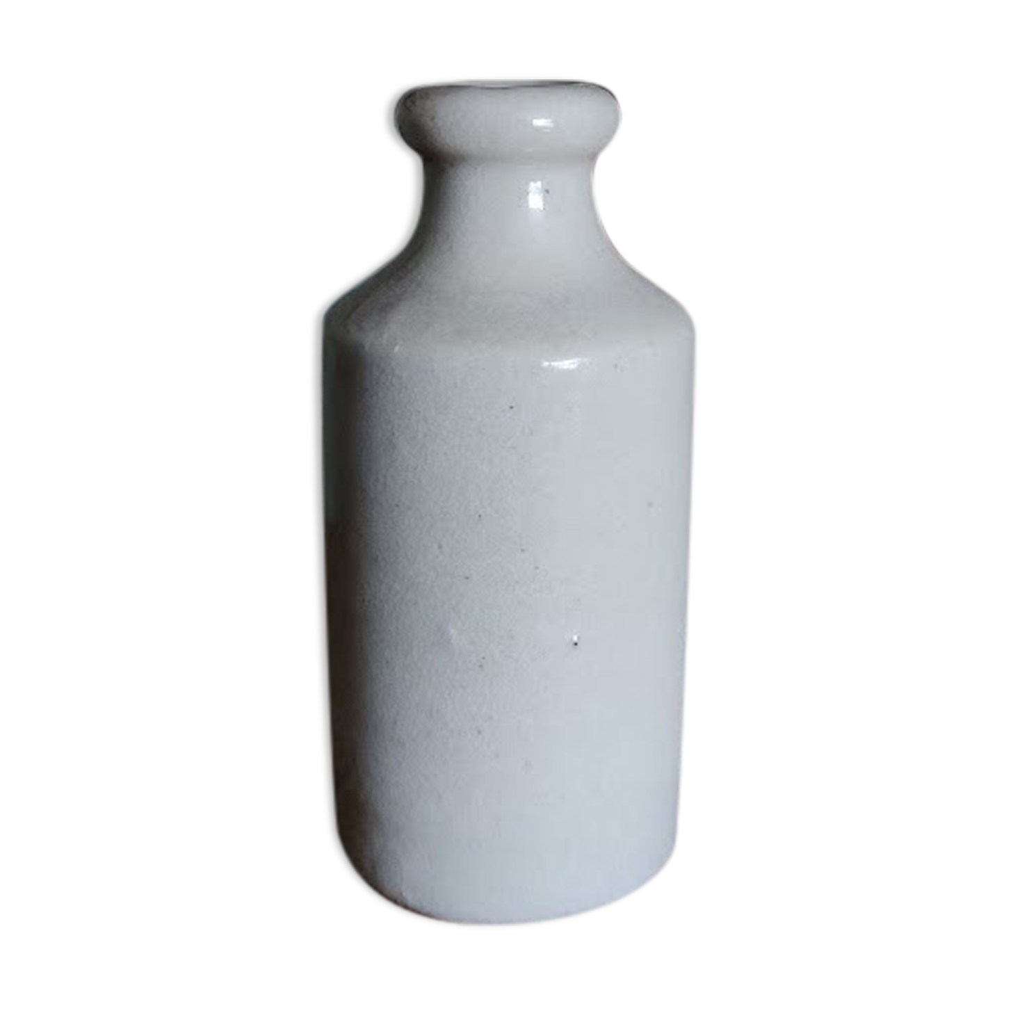 Stoneware pharmacy bottle
