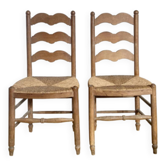 Paire de chaises provençales