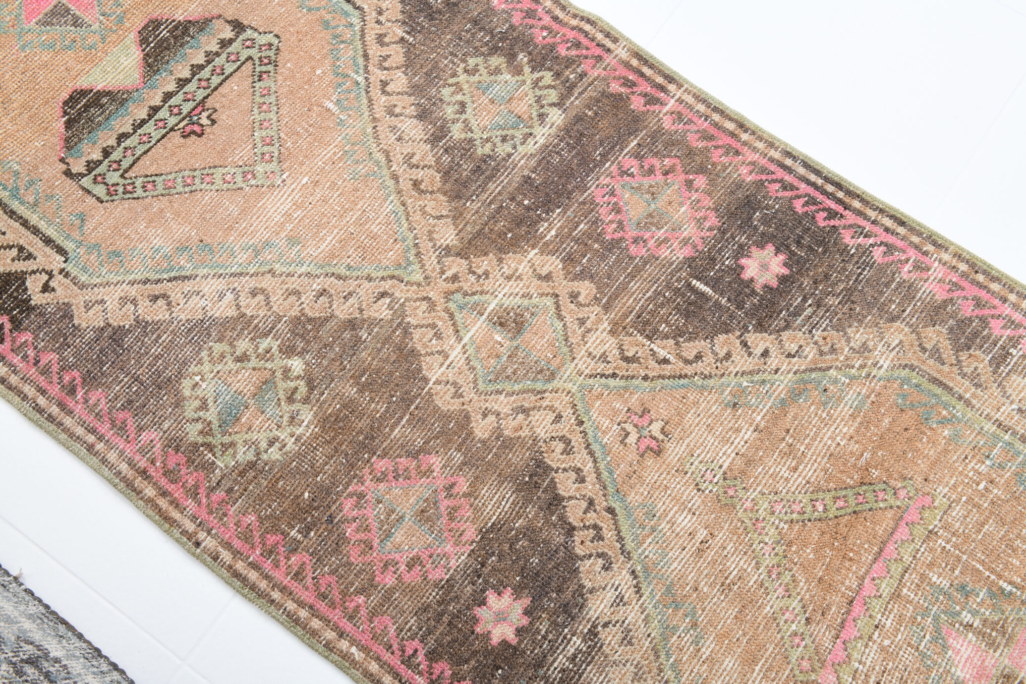 Tapis vintage oriental coureur, 82x323cm