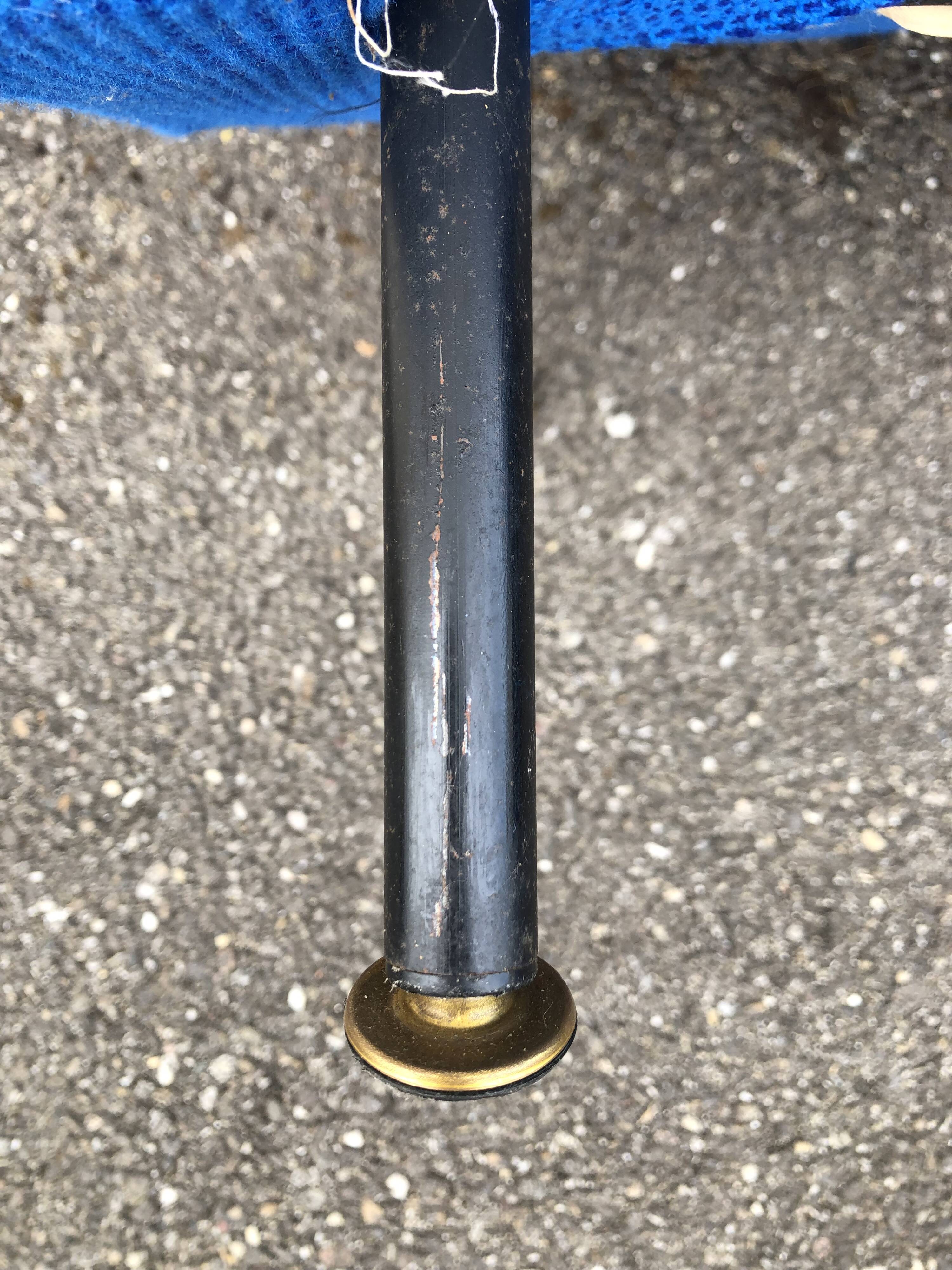 Vintage 60s Design Blue Armchairs