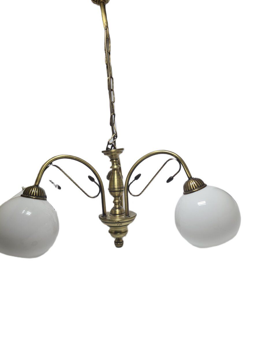 Vintage Art Nouveau chandelier, Poland, 1970s