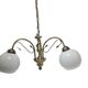 Vintage Art Nouveau chandelier, Poland, 1970s