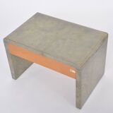 Mid-Century Modern Bedside Tables Made of Laquered Goat Skin by Aldo Tura