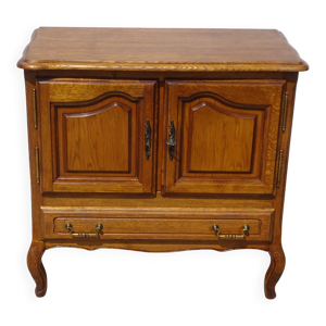 Meuble TV en chêne, - pivotant