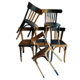 Ensemble de 6 chaises bistrot