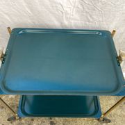 Desserte roulante pliable vintage