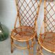 Rattan chairs by Louis Sognot
