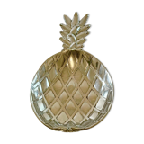 Empty pineapple pocket in silver metal