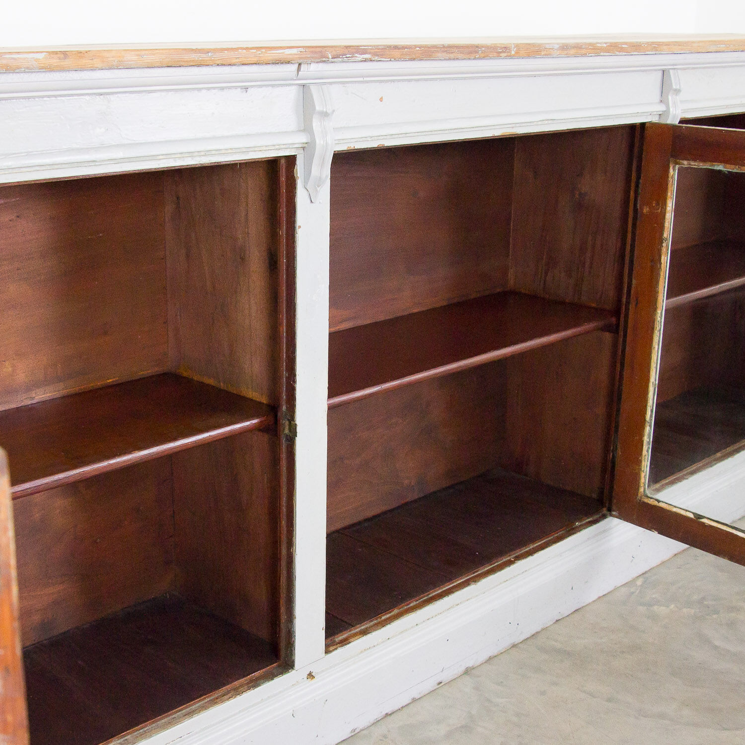 Victorian shop counter late 19th century