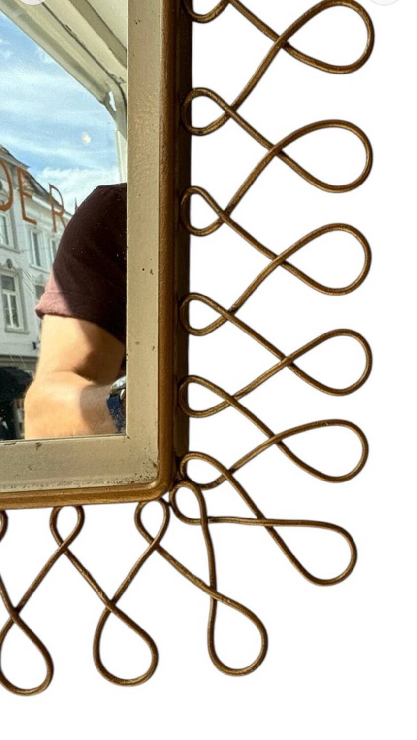 Mirror in the style of Josef Frank