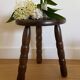 Tabouret tripode vacher