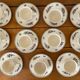 Service de tasses à café anciennes  en faïence de Villeroy & Boch