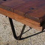 Industrial coffee table