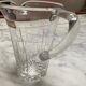 Crystal jug pitcher from Saint Louis France