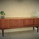 Enfilade design scandinave en teck