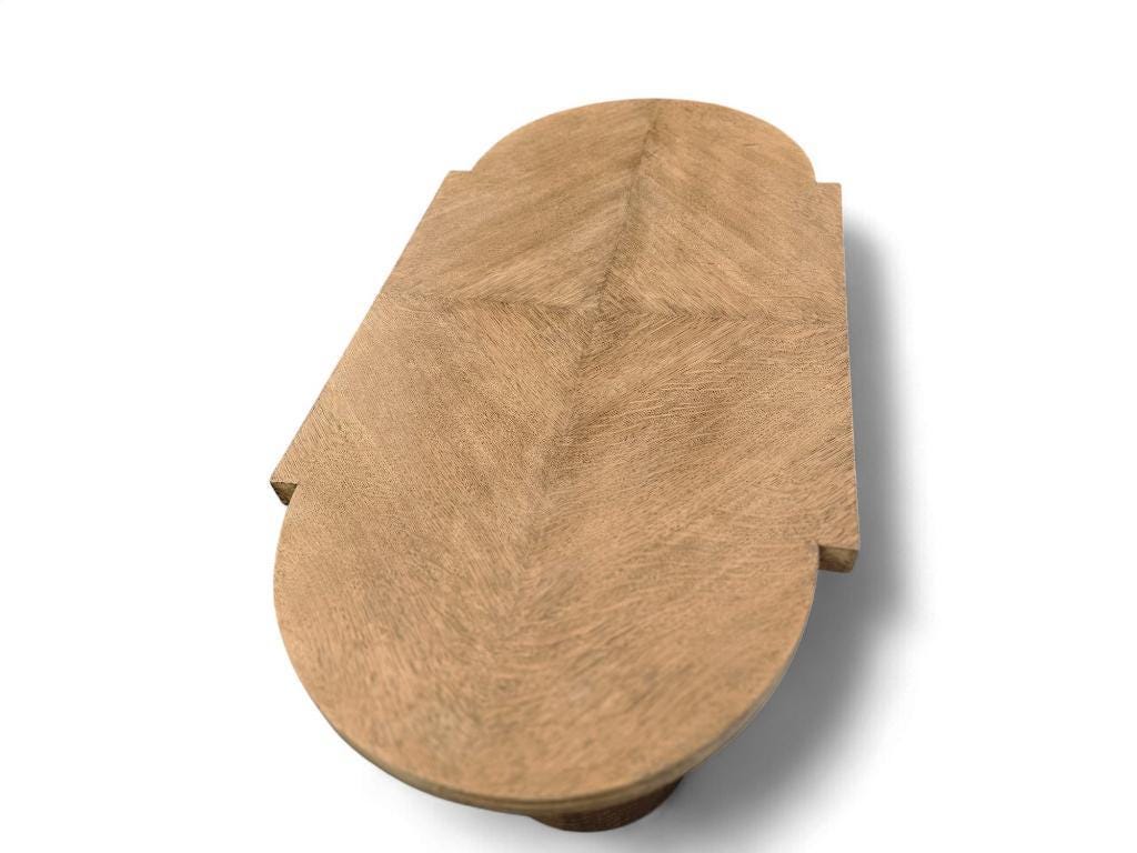 Petit meuble bar art déco vintage incurvé / meuble à thé / vitrine