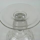 Crystal bowl with round lozenges