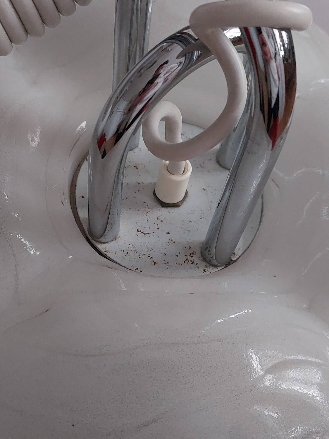 Rare vintage acryl and chrome pendant light by Gebrüder Cosack für Cri