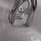 Rare vintage acryl and chrome pendant light by Gebrüder Cosack für Cri