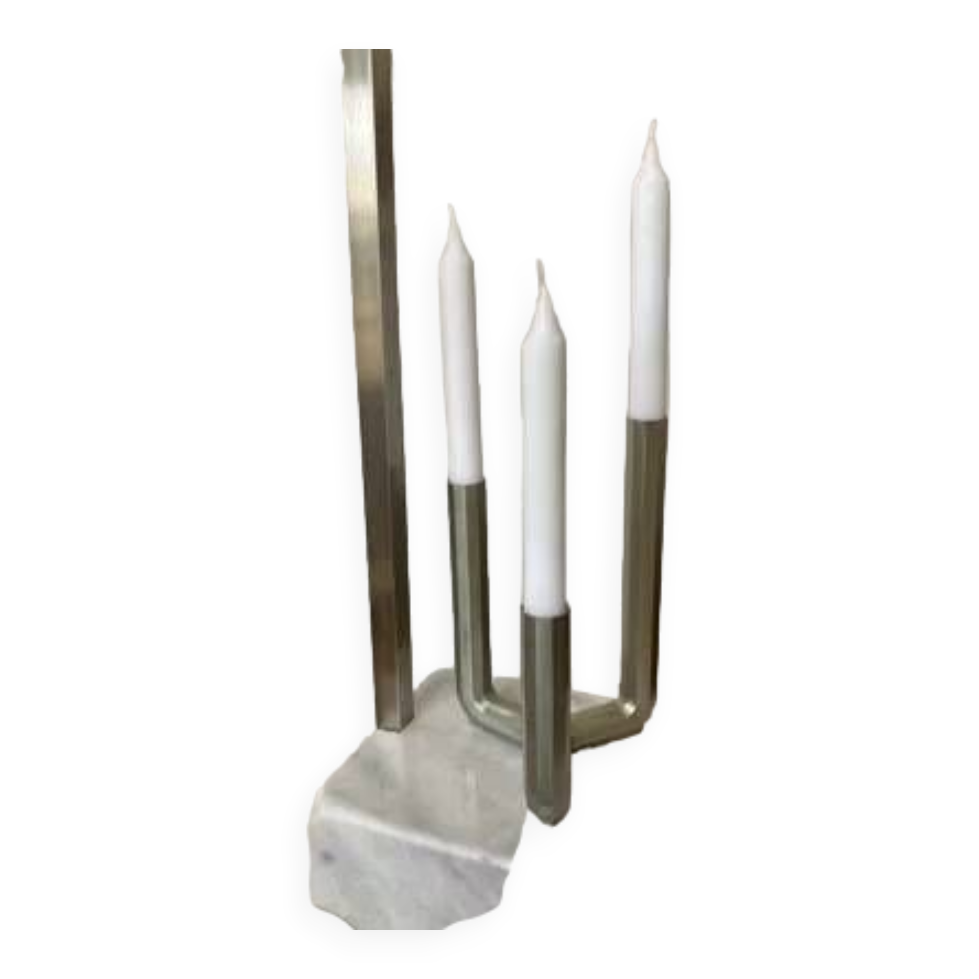 Henrik Preutz Ikea vintage silver candlestick candle holder